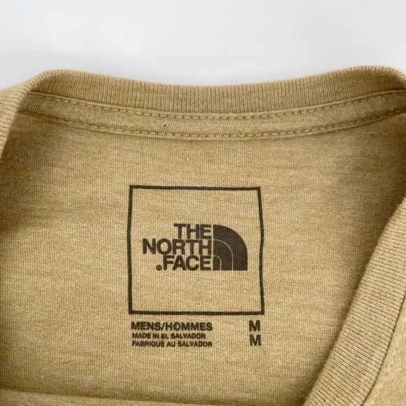 The North Face Men’s Tee Half Dome Logo Short Sleeve T-Shirt Medium Olive Gray - Picture 3 of 5